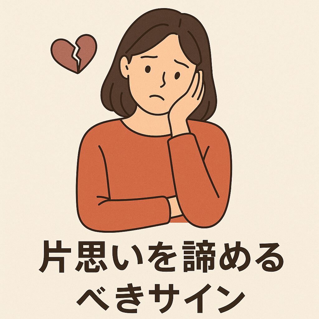 片思いを諦めるべきサイン10選｜あなたの恋は実らない可能性が高い