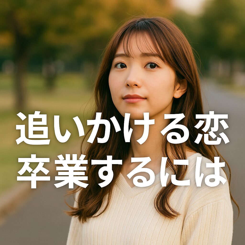 追いかける恋を卒業するには？自分を大切にする恋愛への8つのステップ