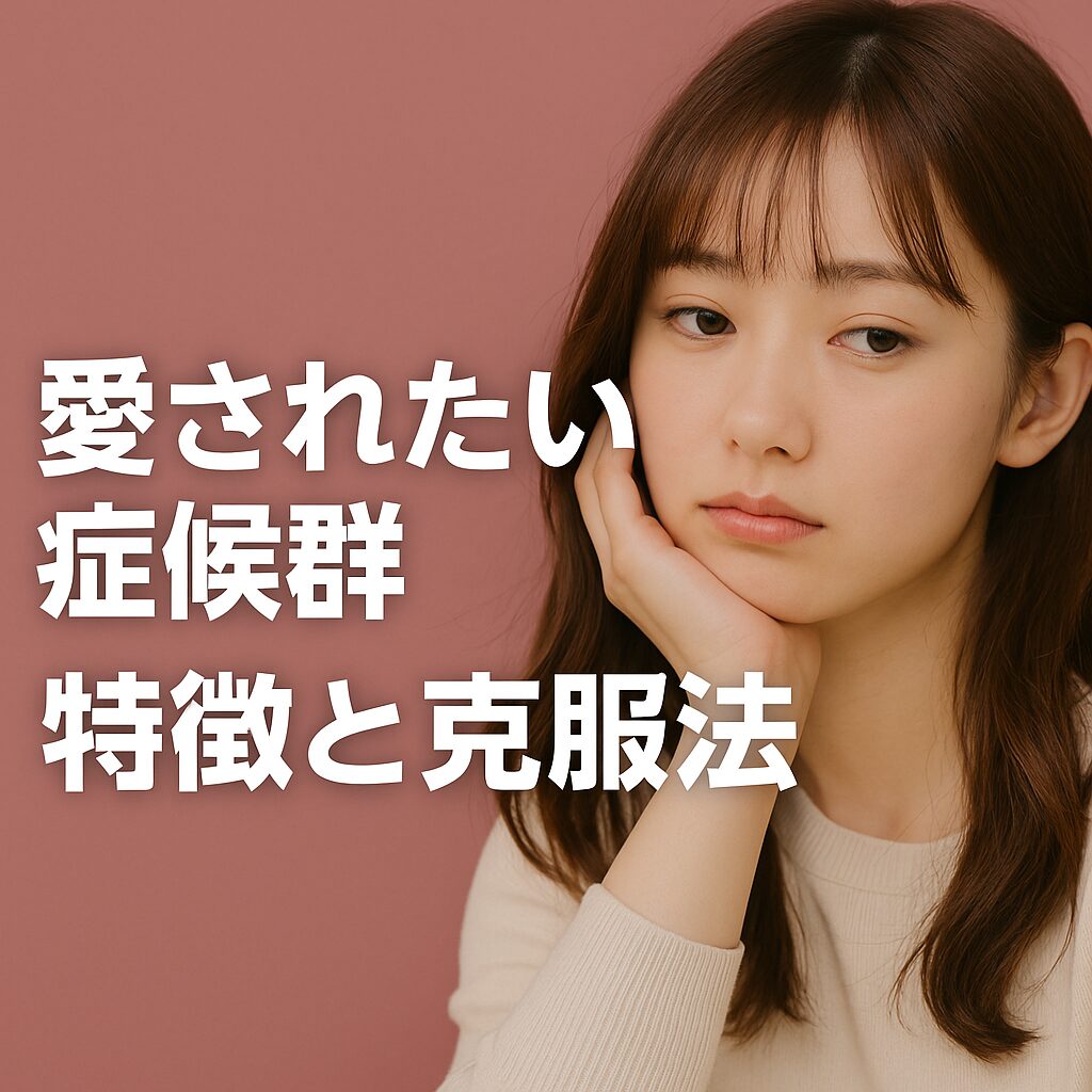 【愛されたい症候群】特徴と克服法 - 自分を大切にできない人の心理と対処法