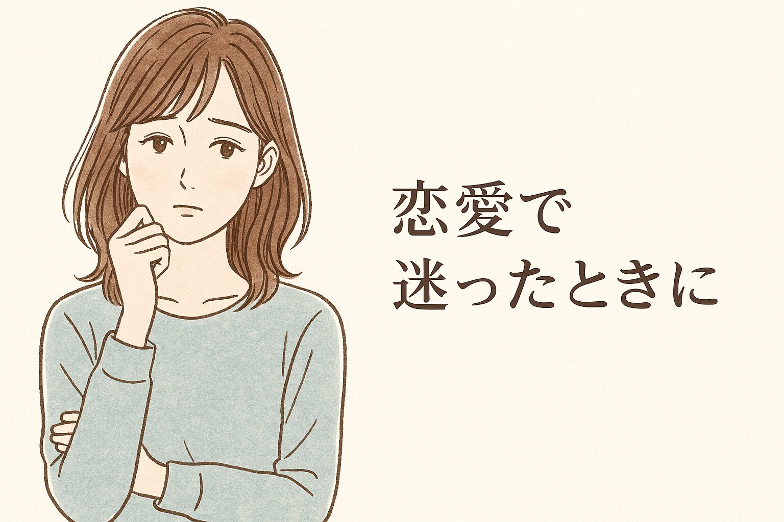 恋愛で迷ったときに“あなたの心”が静かに答えをくれる――占いと相談で見つける「選ぶための勇気」